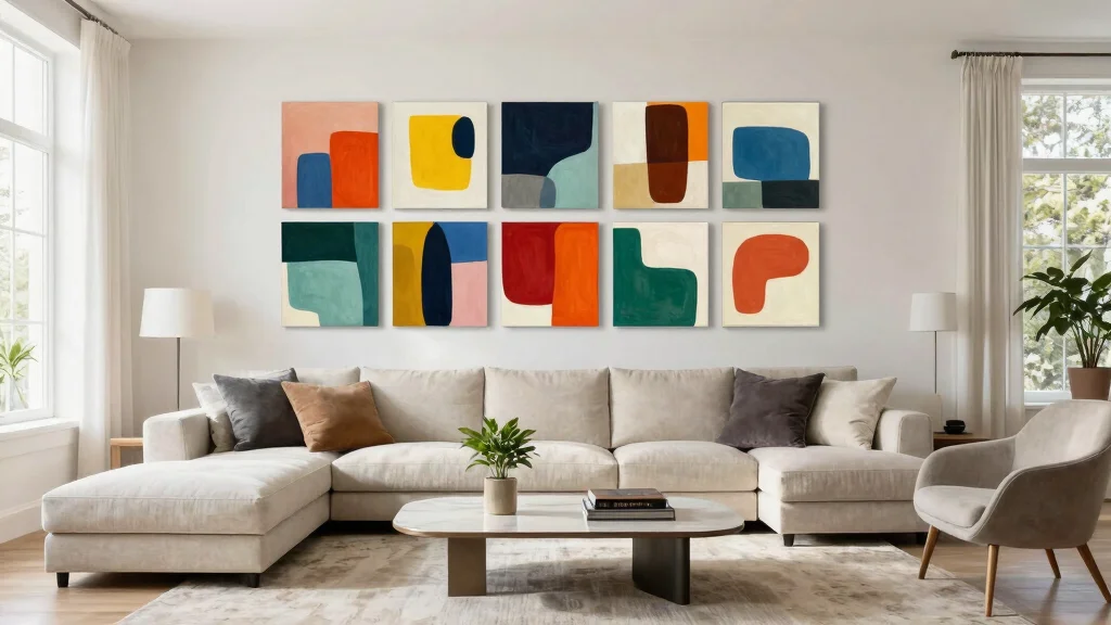 13 Nine-Piece Wall Art Ideas for Dramatic Impact