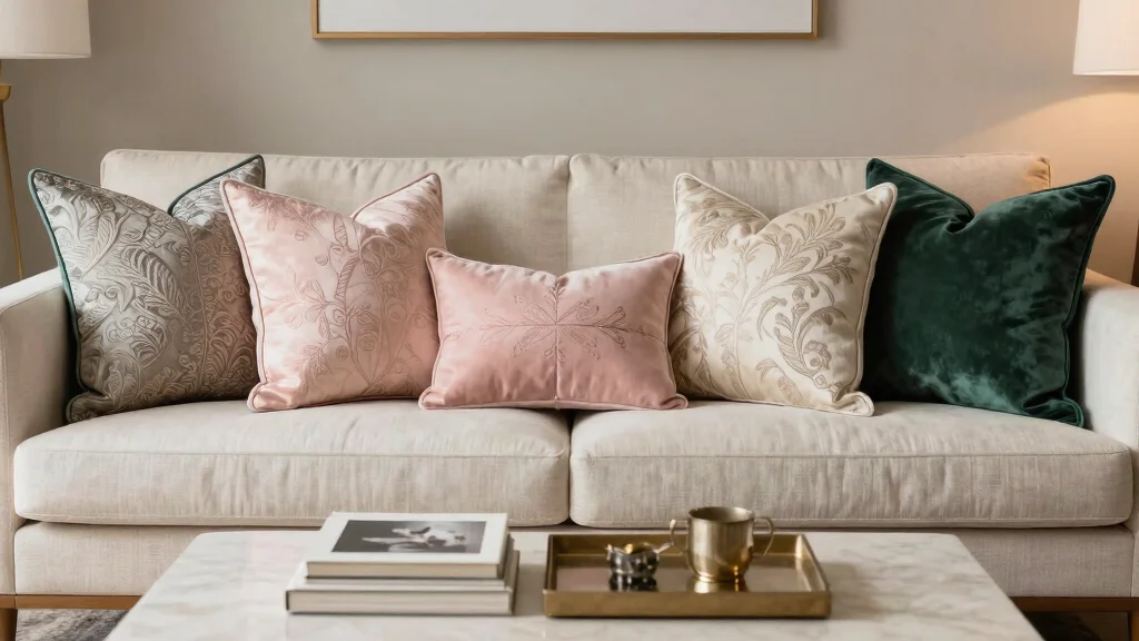 13 Upholstered Throw Pillows Ideas for a Luxe Touch
