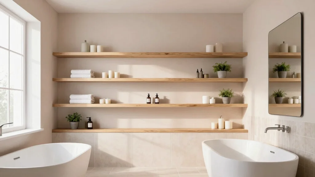 14 Built In Shelves in Bathroom Ideas for a Seamless Design