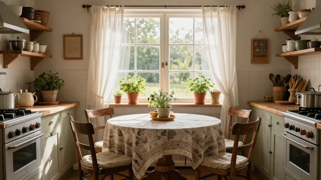 14 Kitchen Nook Window Treatments Ideas for Cozy Corners