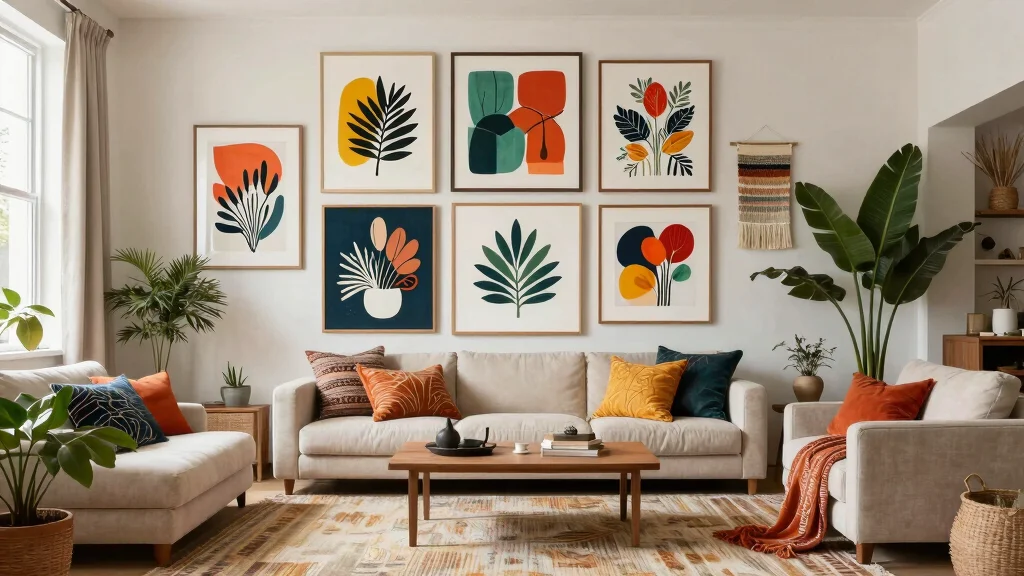 14 Six-Piece Wall Art Ideas for a Bold Gallery Effect
