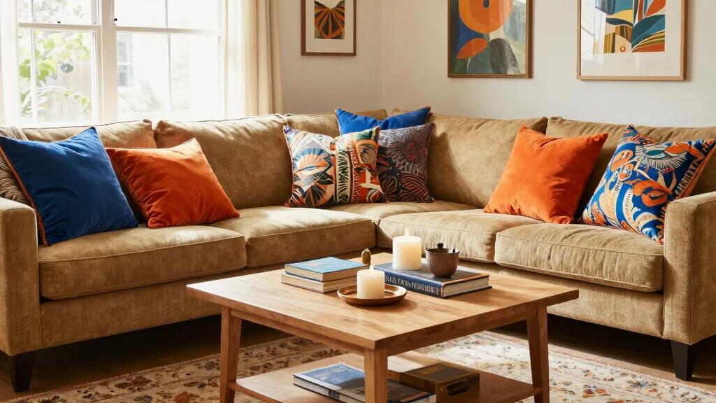 15 Throw Pillows Ideas for a Tan Couch