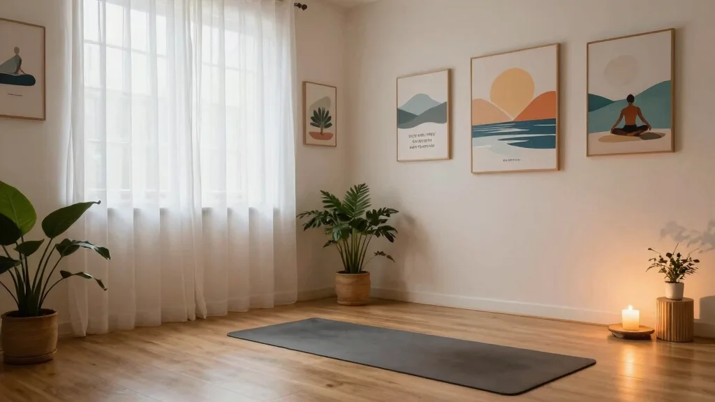 15 Yoga Wall Art Ideas for a Mindful Space