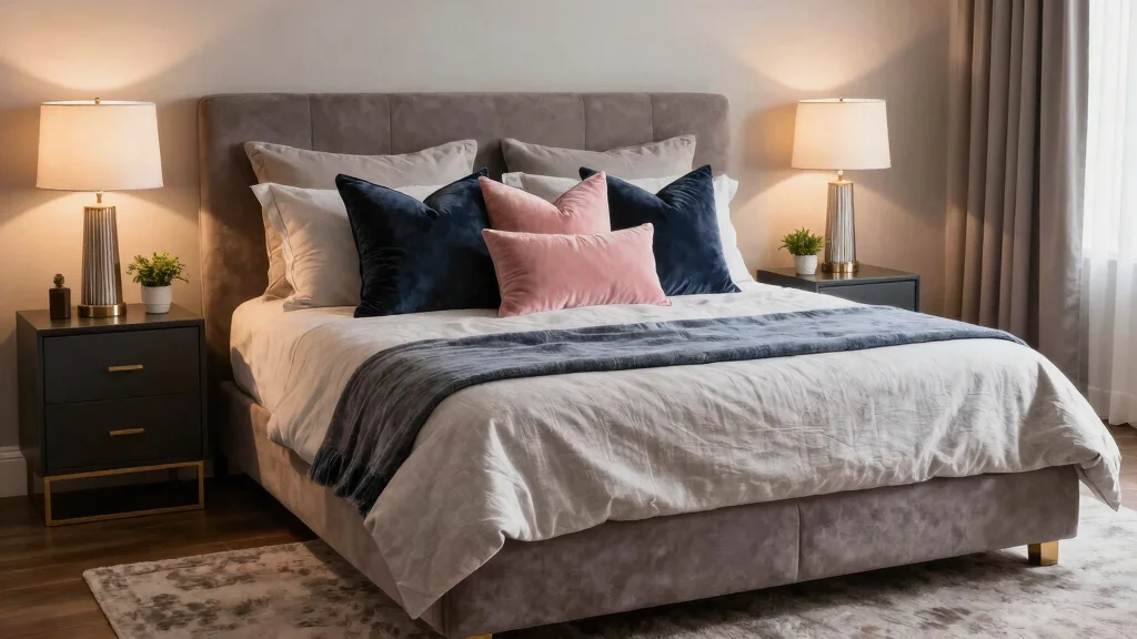 16 King Bed Throw Pillows Ideas for Hotel-Style Luxury