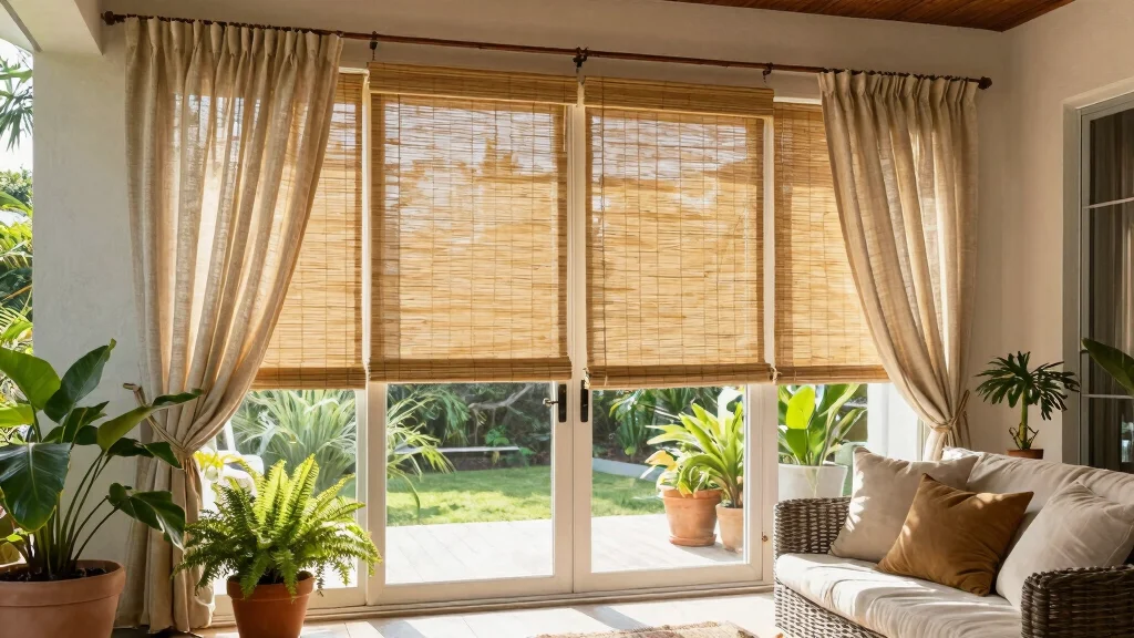 16 Patio Door Window Treatments Ideas for Function & Style