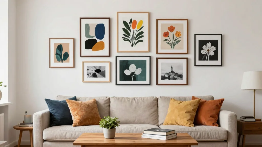 16 Wall Art Set Ideas for a Balanced & Cohesive Look