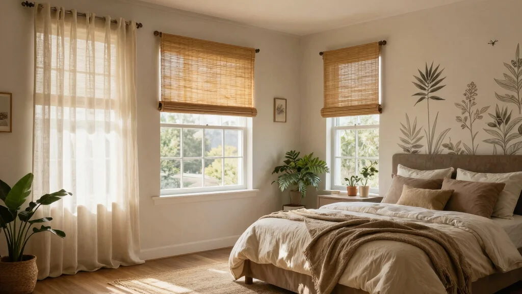 17 Bedroom Window Treatments Ideas for Comfort & Style