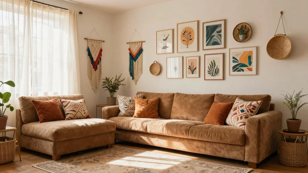 19 Living Room Wall Art Ideas for a Cozy & Stylish Space