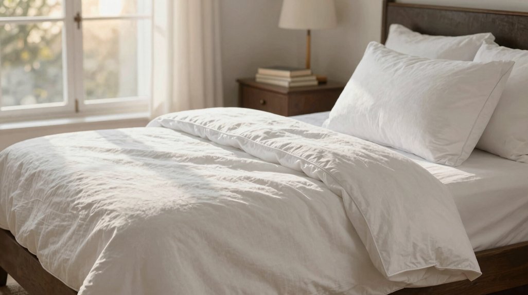 decorative bedside drapes