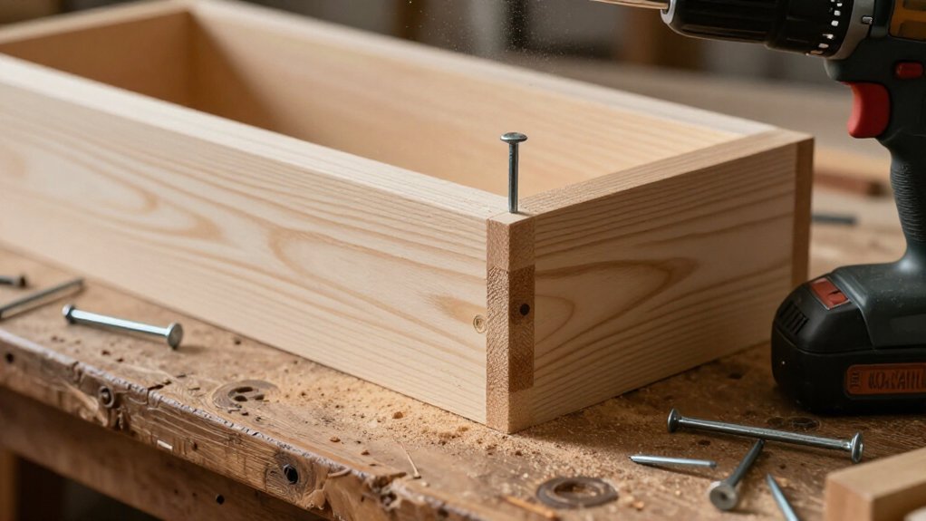 dry fit shelf box assembly steps
