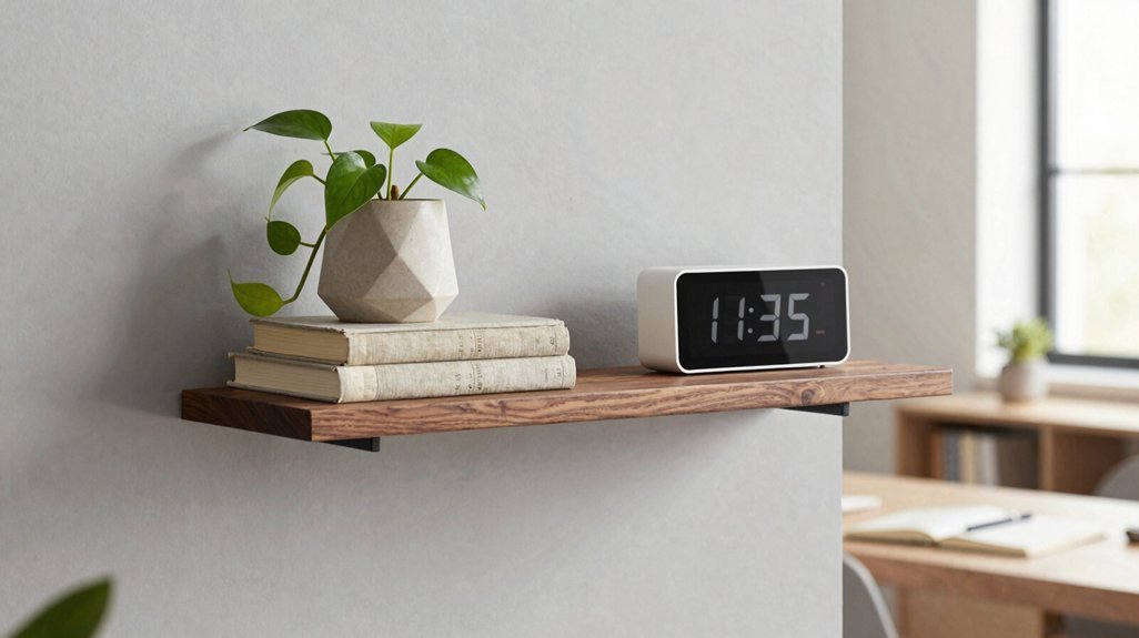 five step floating shelf guide
