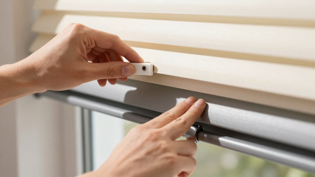 gentle cord lock lowering steps