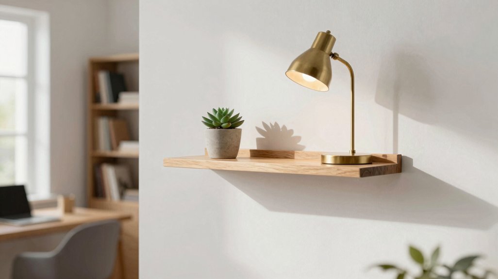step by step floating shelf guide