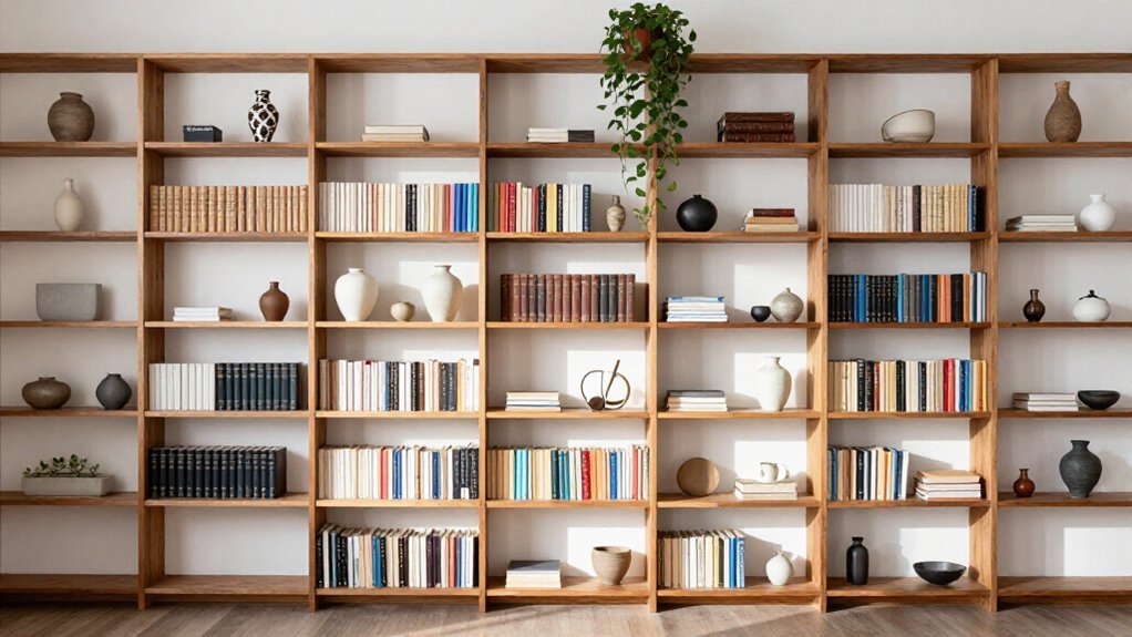 vertical shelving for storage